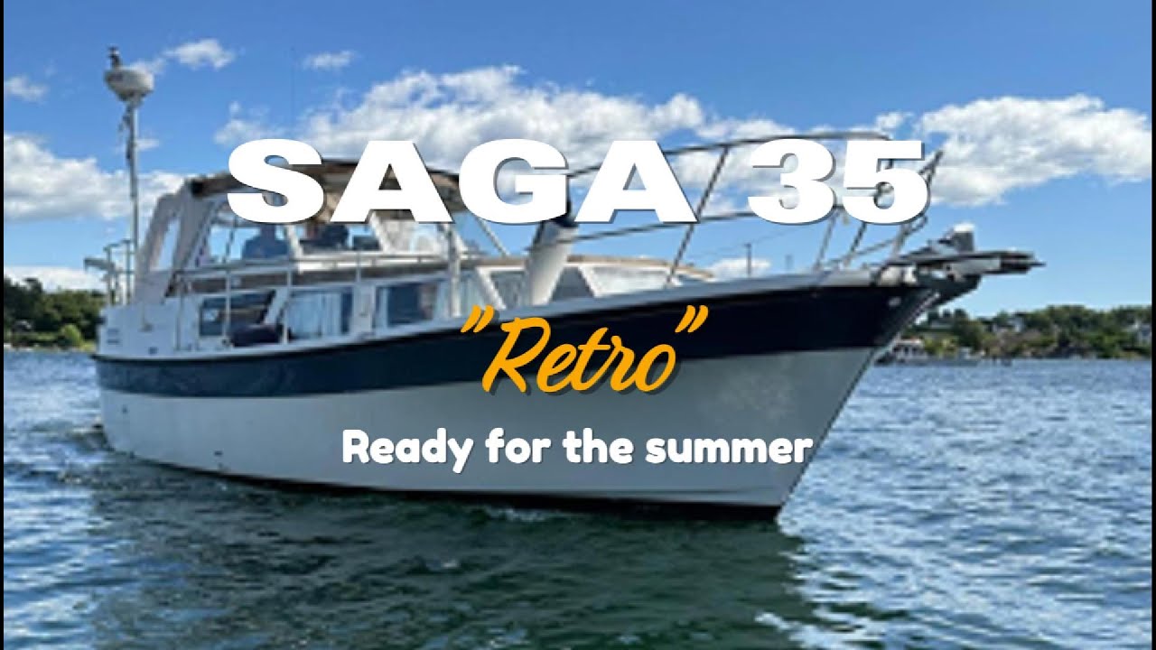 SOLD - 1985 model Saga 35 for sale by Skippern Yachts