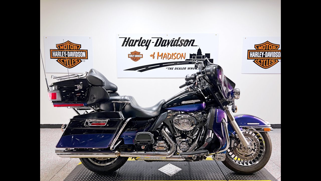 2010 FLHTK ELECTRA GLIDE ULTRA LIMITED VIVID BLACK & BLACK ICE PEARL 669970