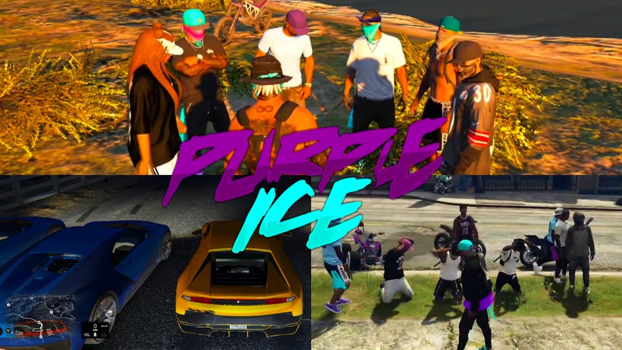 TIROTEOS, CARRERAS y AMENAZAS // ORIGENRP 💜💙💜 #PurpleIce