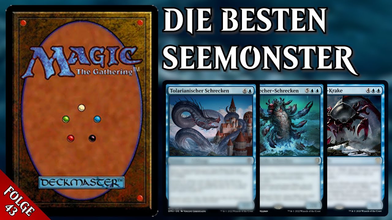 MTG Die besten Seemonster | Magic the Gathering deutsch | Trader | Sea Monster Commander Deck Tribe