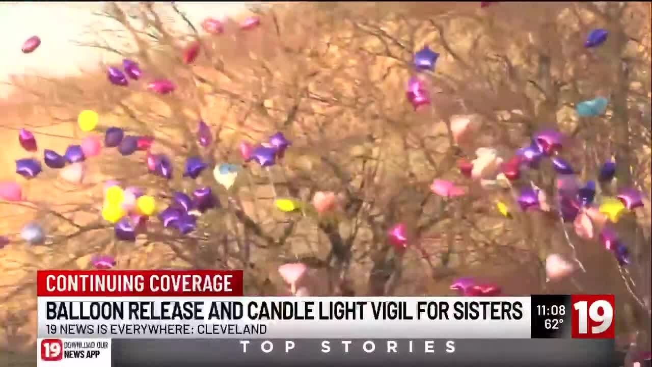 Fathers of 2 girls found buried in suitcases organize balloon release in their honor