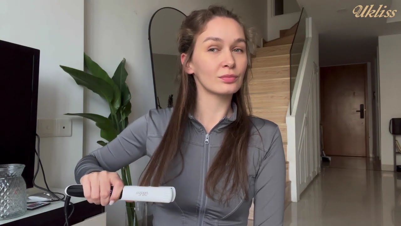 How to curl with flat iron, just in 10 minutes