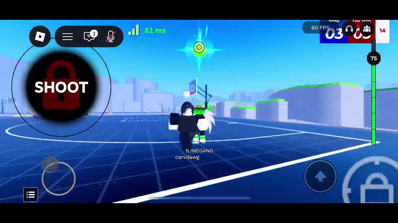 Hoopz 2s gameplay (2 rounds) with LIME GANG!