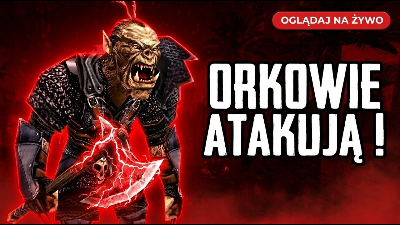 Gothic 2: Dirty Swamp | ORKOWIE ATAKUJĄ ! #3 | NA ŻYWO