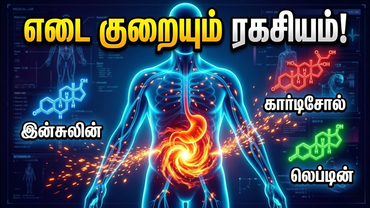 உடல் எடையை வேகமாக குறைக்க 3 ரகசிய ஹார்மோன் வித்தைகள் 