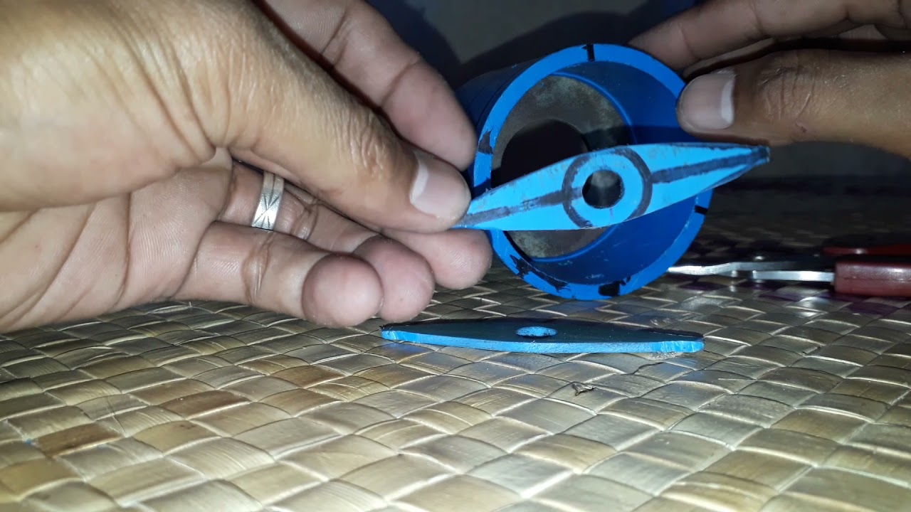 diy oneway waste check valve for ram pump (pvc coupling 2")
