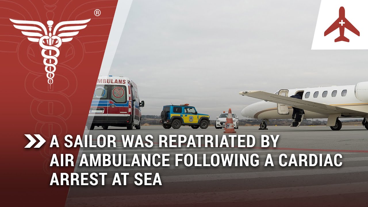 Medical repatriation of a 26-year-old sailor from Sweden to Poland