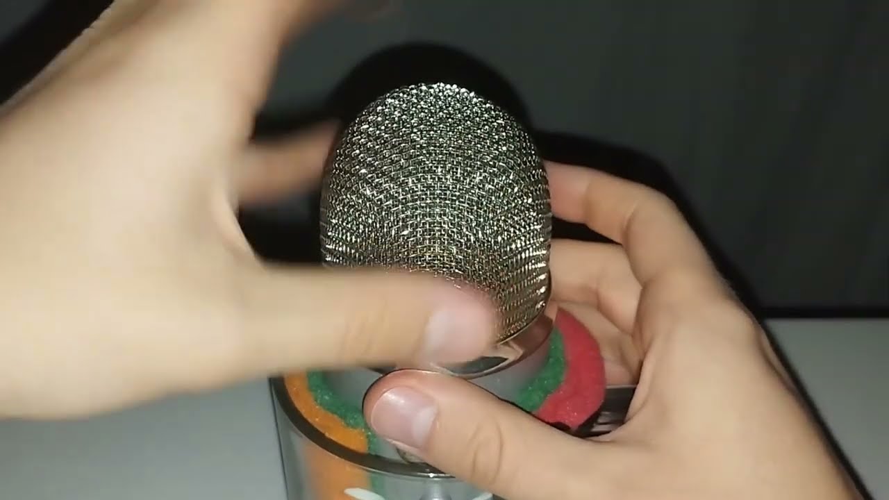 ASMR: bare mic tapping (no mouth sounds, no talking)