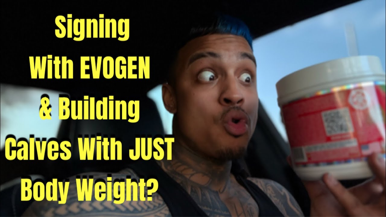 Building Your Calves With Just BodyWeight | NEW Supplement Sponsor!?!? | TEXAS NEXT MONTH?!?!