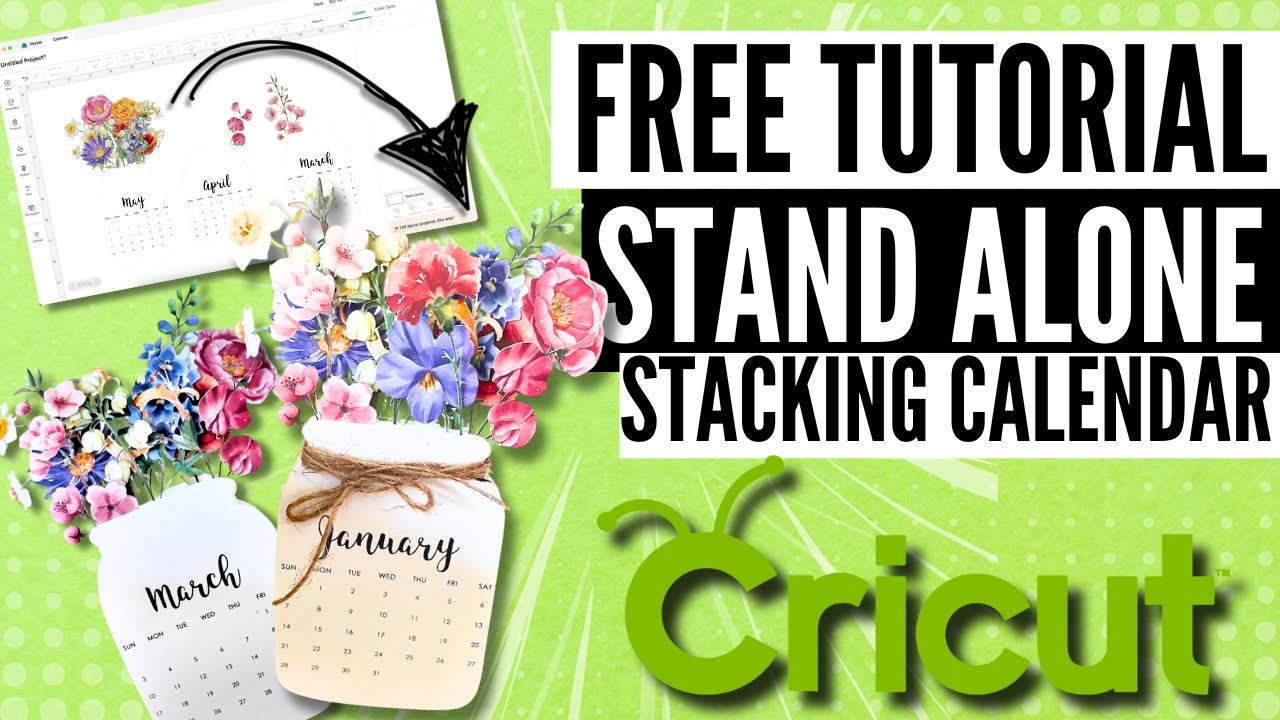 Создание потрясающего цветочного календаря с помощью Cricut Design Space