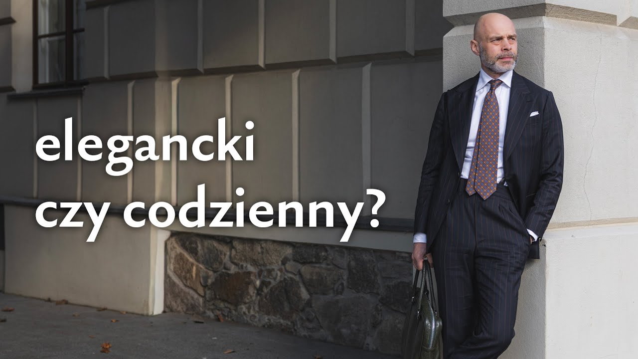 Od czego zależy formalność garnituru? Skąd wiemy, że garnitur jest elegancki?