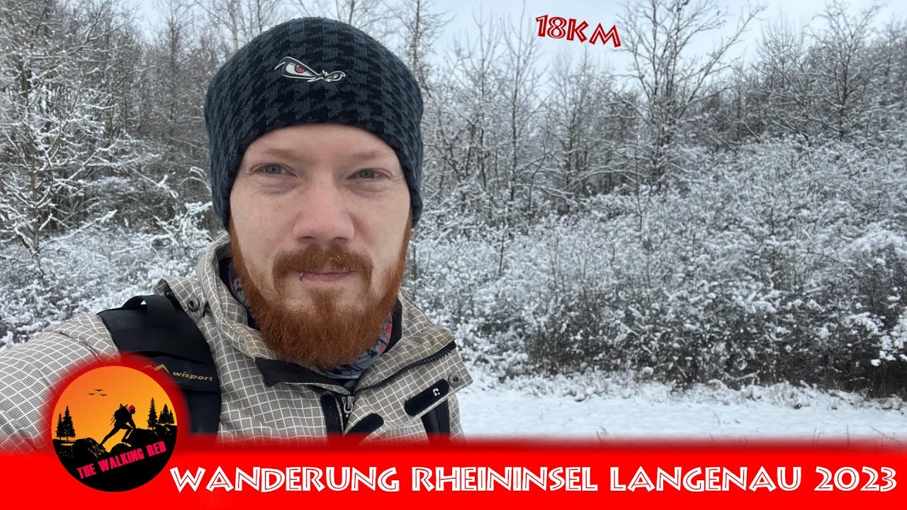 Wanderung Rheininsel Langenau (Trebur) | 18 km - Jan. 2023 | Red84