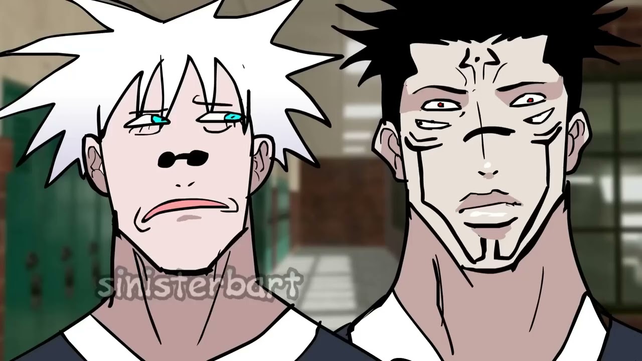 Gojo meets Super Senior Gojo (but I edited it) [CREDITS TO Sinisterbart]