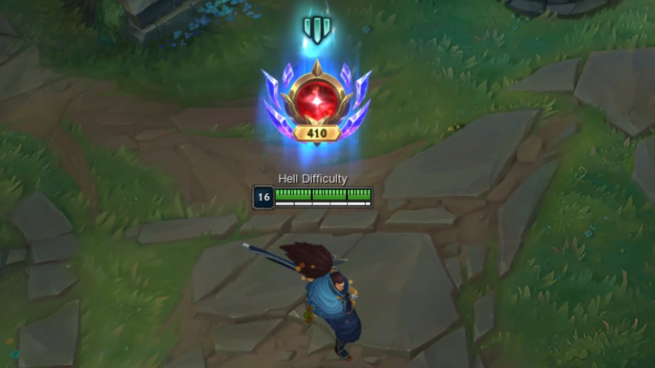 como é ter nivel 410 de yasuo