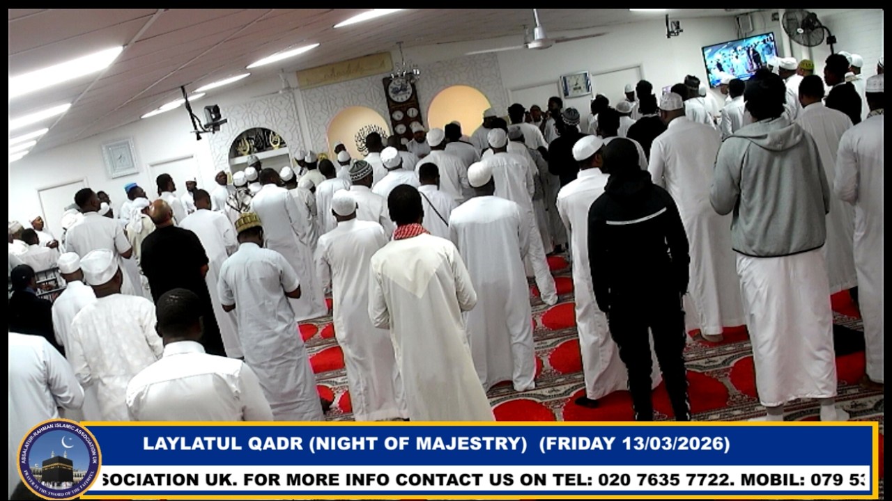 TARAWEEH DAY 26 (SATURDAY 14/03/2026)