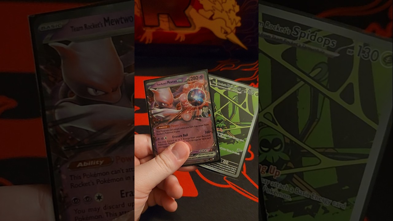 My Team Rocket Mewtwo Deck List #pokemon #collectiblecards #pokemontcg