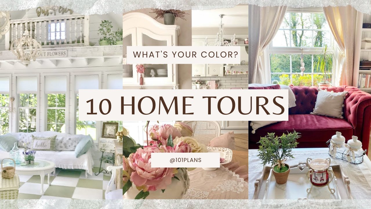 10 Home Tours💝Choose the MOST ELEGANT color for your house