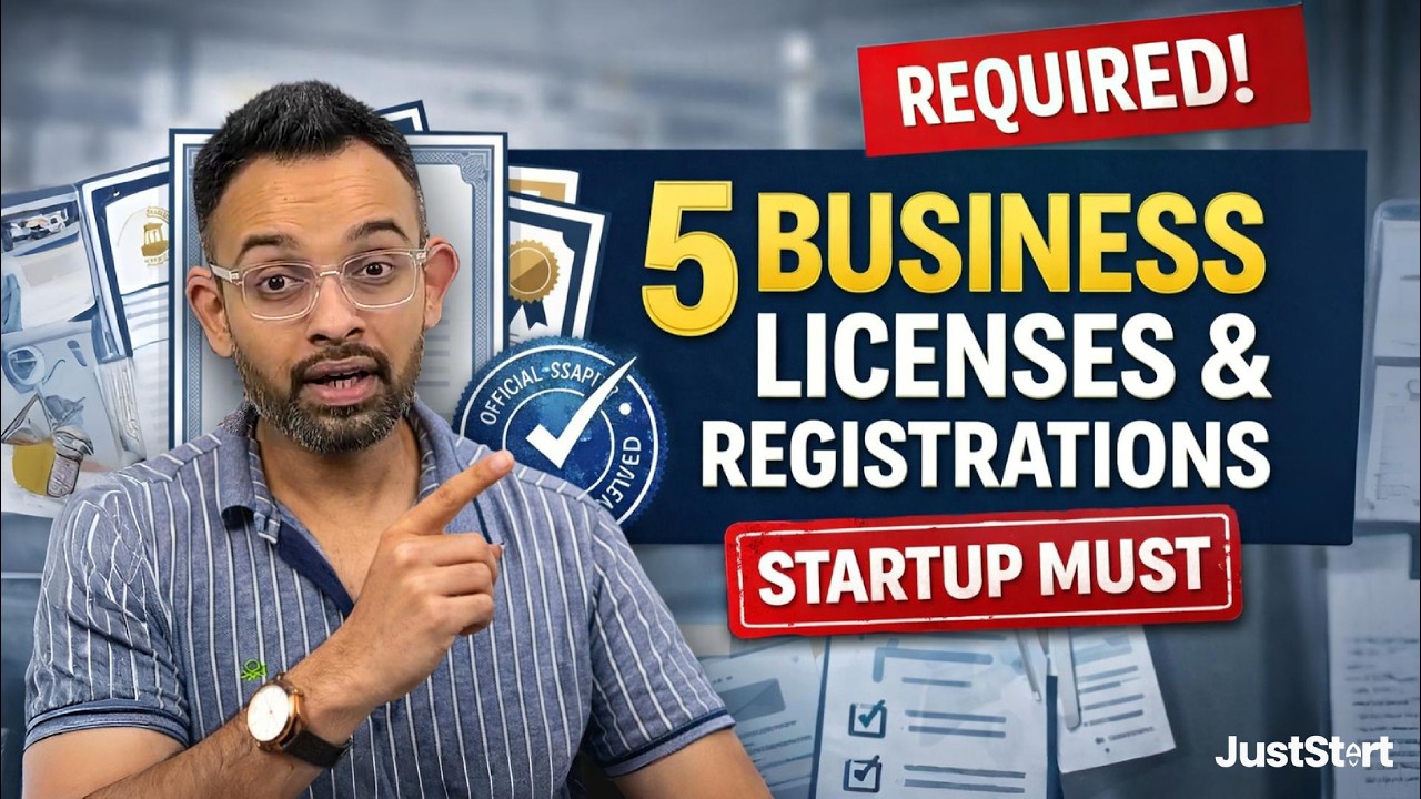 5 Mandatory Business Licenses in India (2026) | Business Registration कैसे करें?