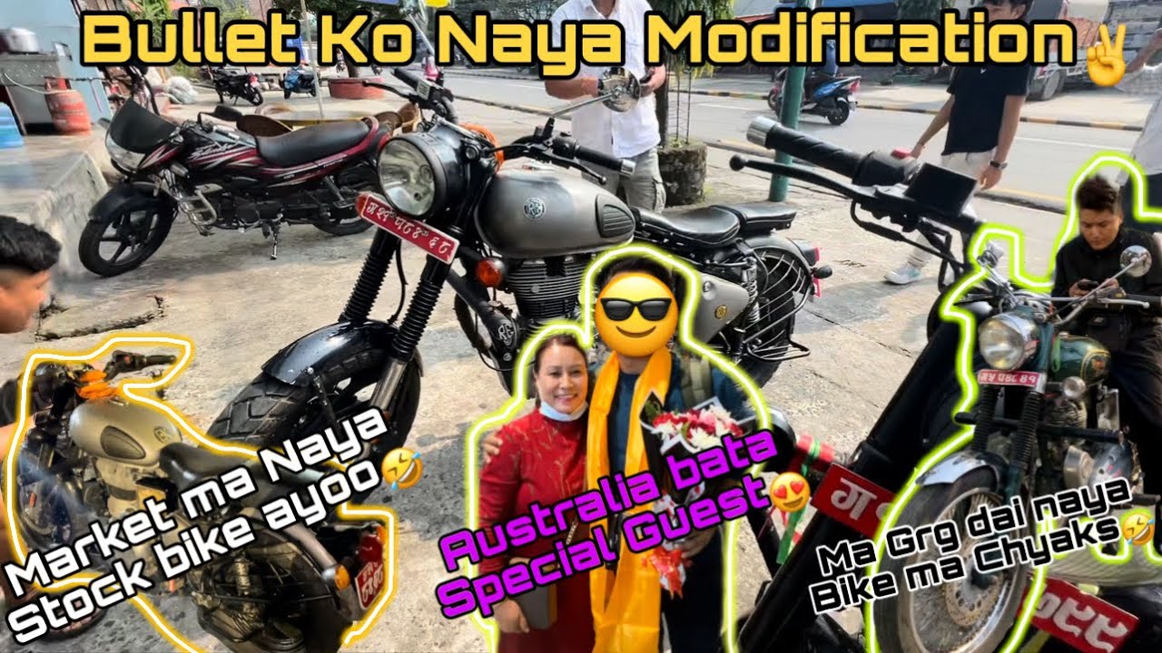 Bullet lai Dirt banaudai🤣 | Ma grg Dai new bike chyaks😂 | KTM !!