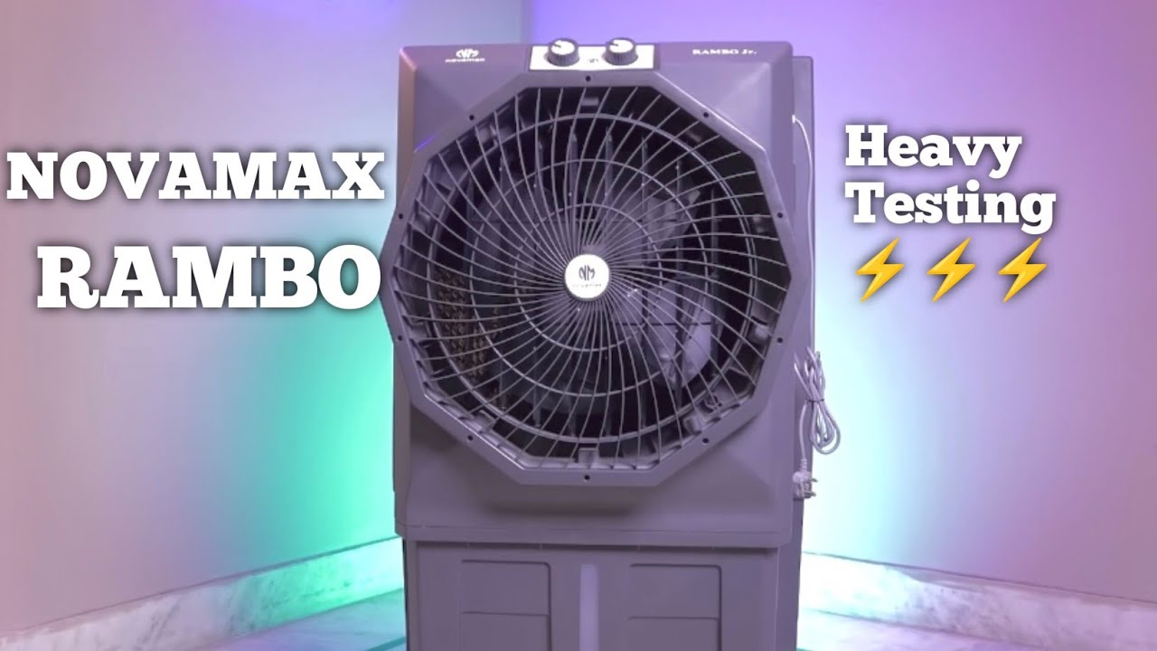 Novamax Rambo Dessert Air Cooler Review After 1 Year | Heavy Testing ⚡⚡⚡ | Novamax Rambo 100 Litres