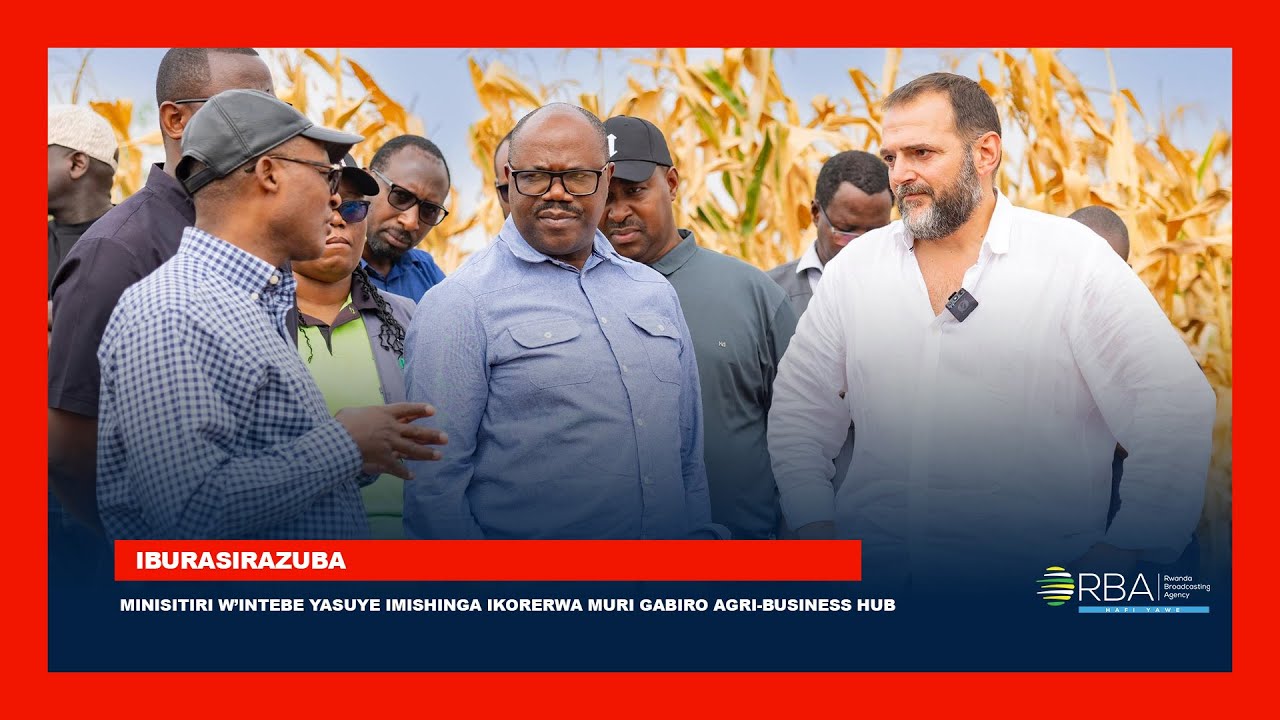 Minisitiri w’Intebe Dr. Nsengiyumva yasuye imishinga ikorerwa muri Gabiro Agri-Business Hub