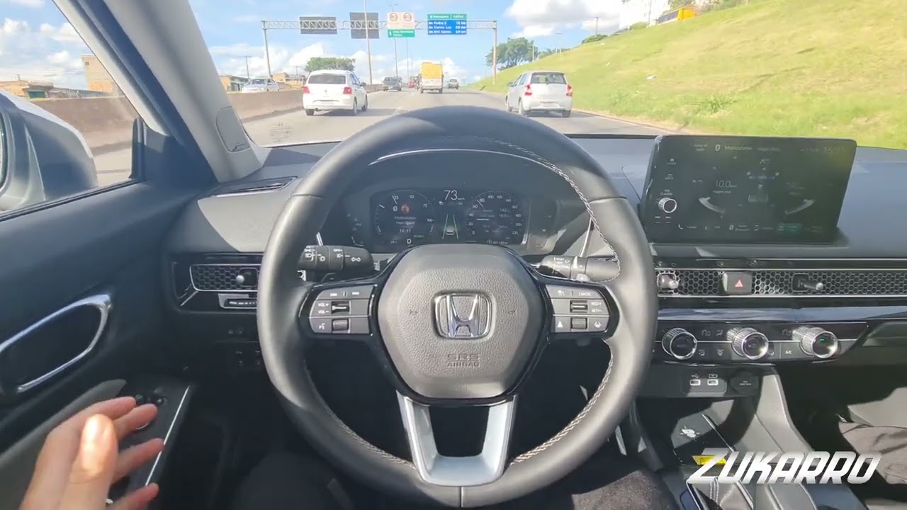 LKAS e RDM ativo do sistema Honda Sensing