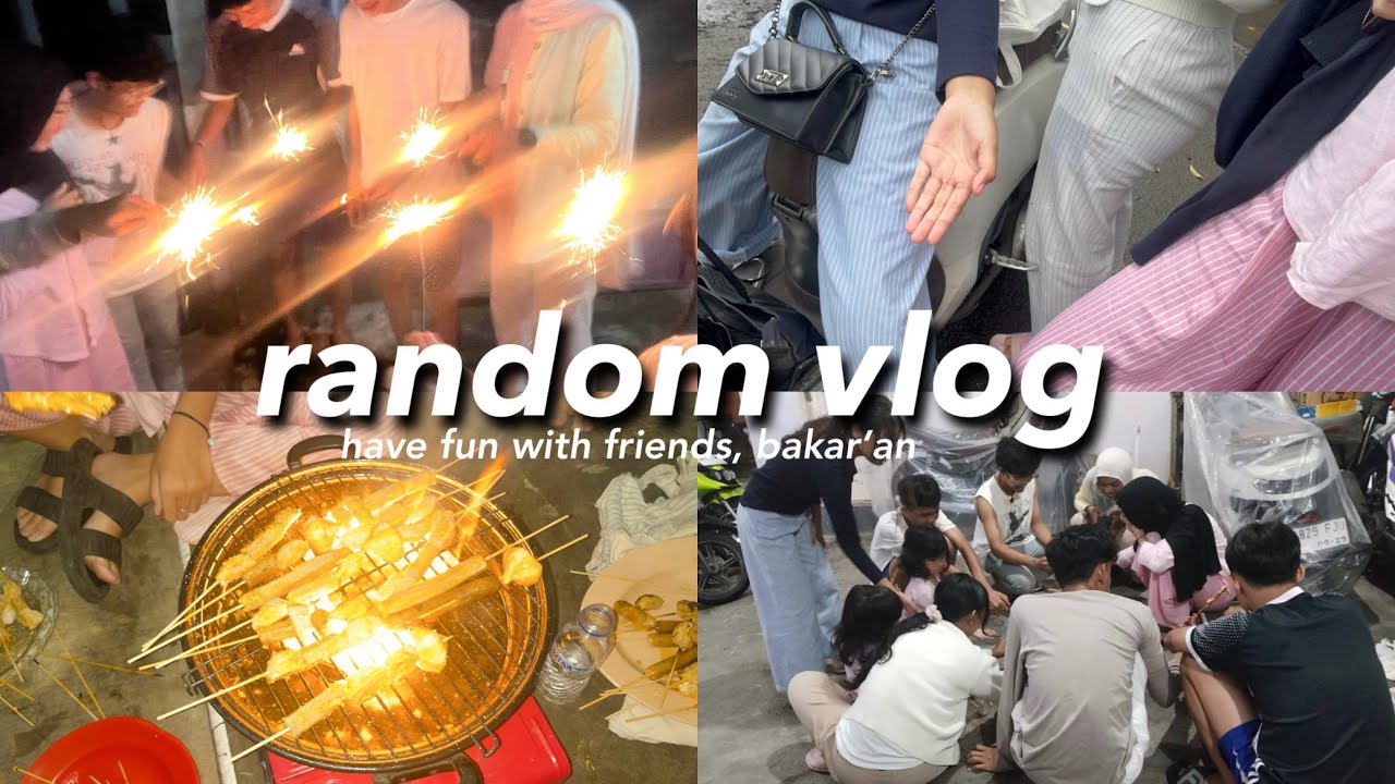 VLOG | have fun with friends, bakar’an, new year, random vlog, hangout