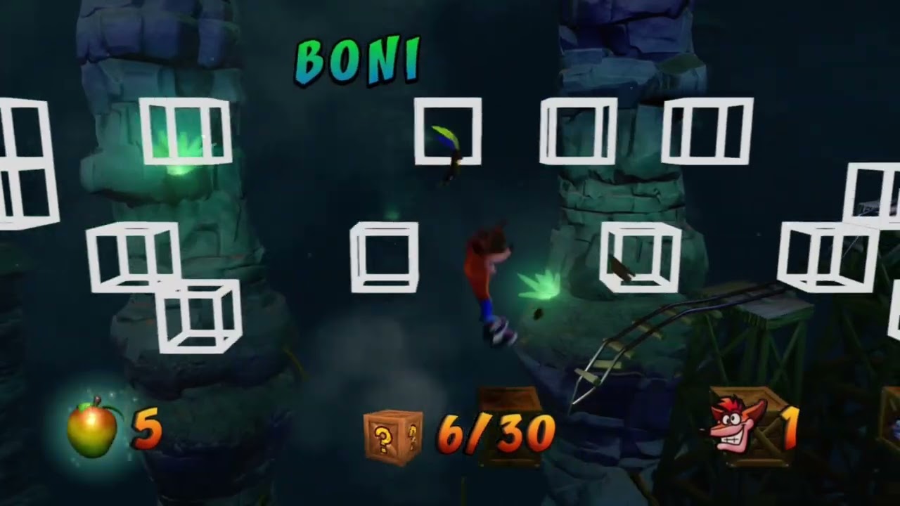 crash bandicoot n, trilogy.consiguiendo dos gemas de color. parte 3
