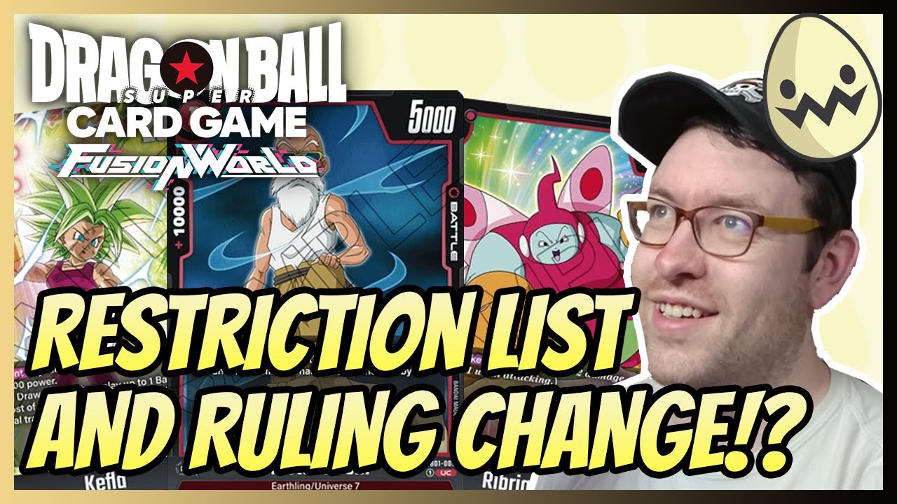 Dragon Ball Super Fusion World: Restriction List AND Rules Change!?