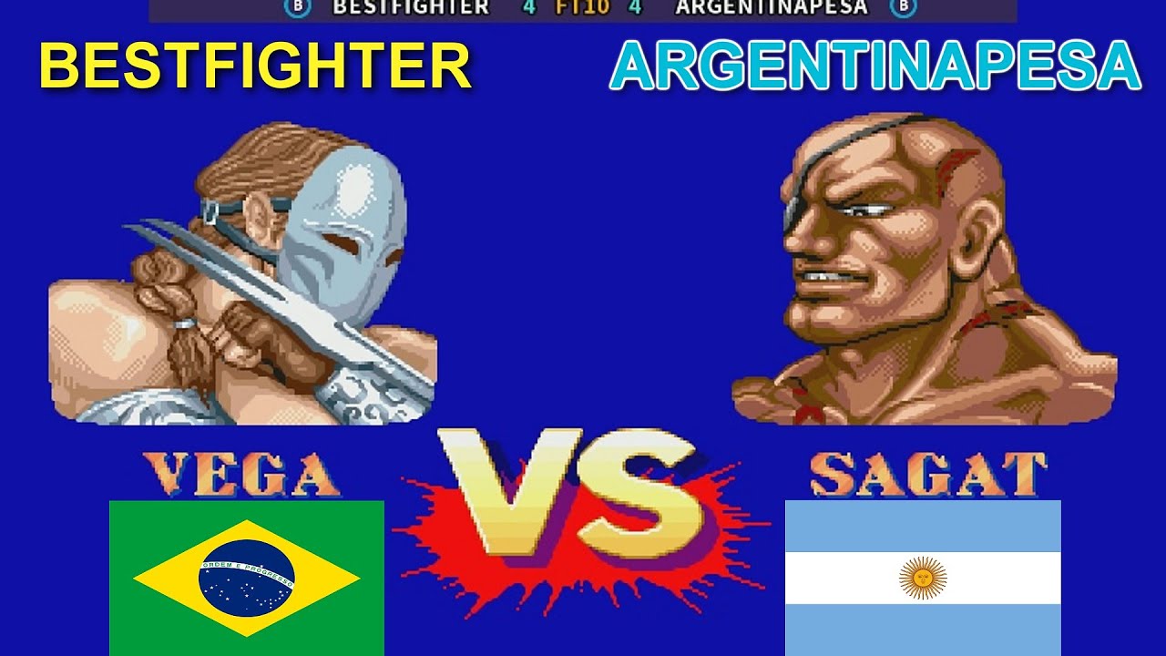 Street Fighter II': Champion Edition - BESTFIGHTER vs ARGENTINAPESA FT10