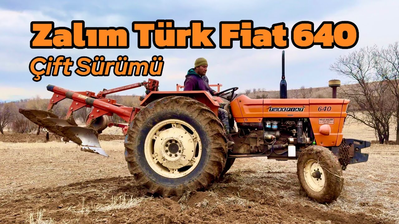 Türk Fiat 640 Çift Sürümü.