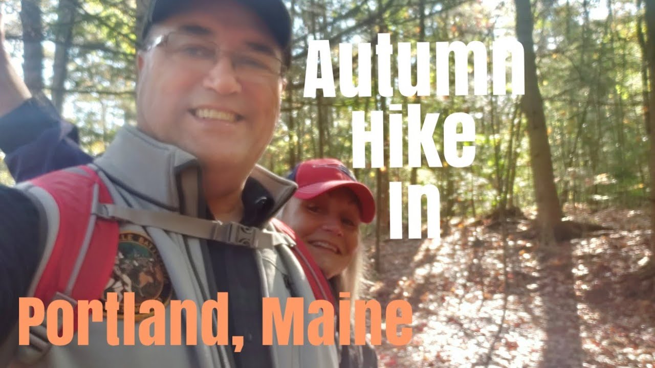 PORTLAND, MAINE: BEST HIKES on the Portland Trails: Autumn Hike to the Presumpscot River