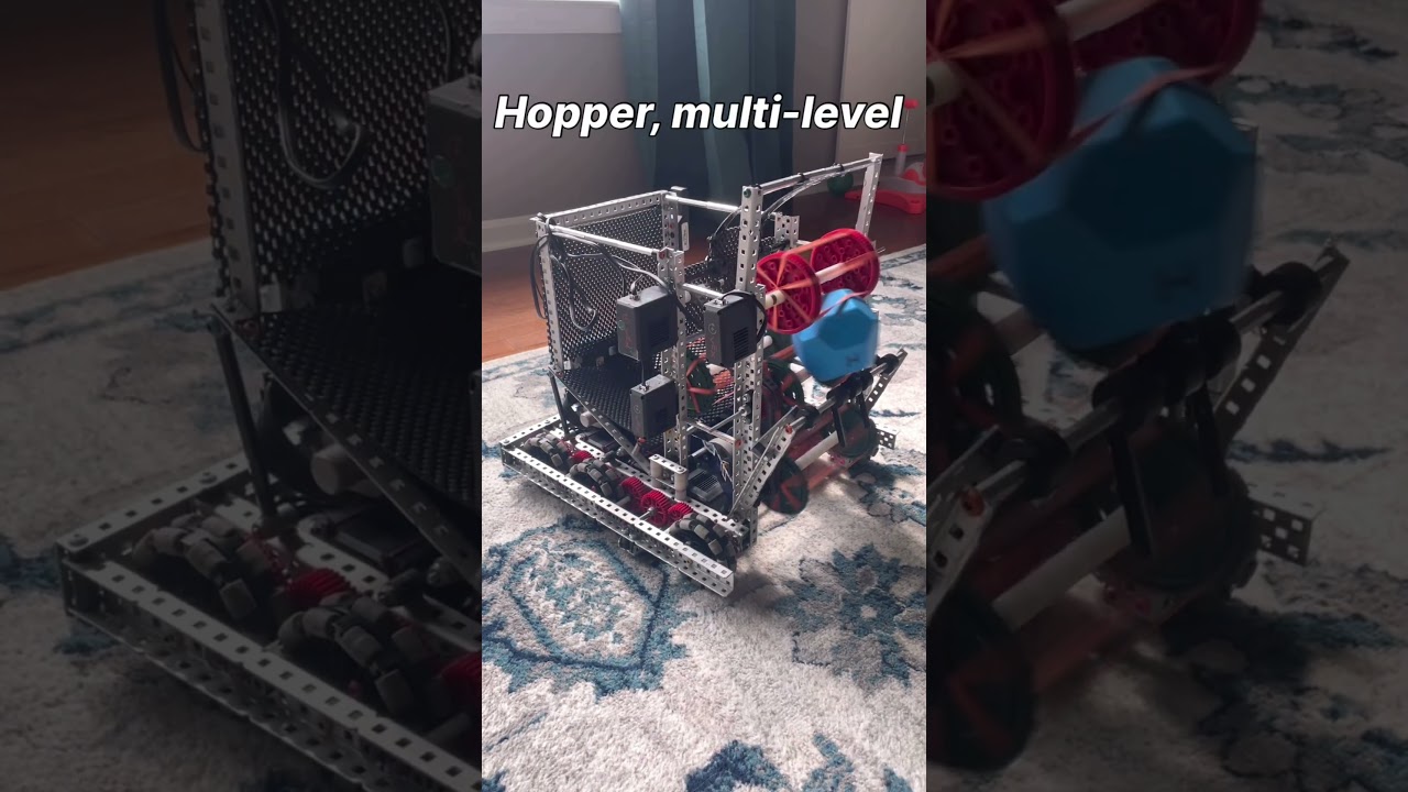 9039H VEX Push Back Early Season Robot 