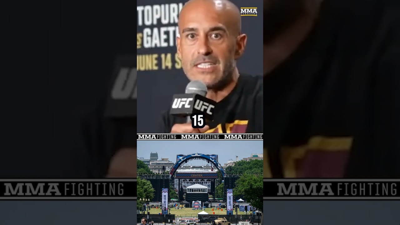 'Bring On The Elements': Jon Anik Excited For UFC White House Outdoor Experience - MMA Fighting