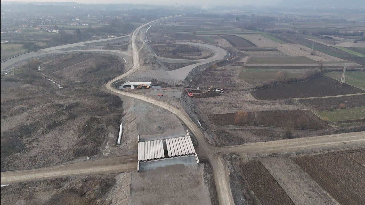 Vrnjačka Banja - Kraljevo - Moravski koridor - dron snimak