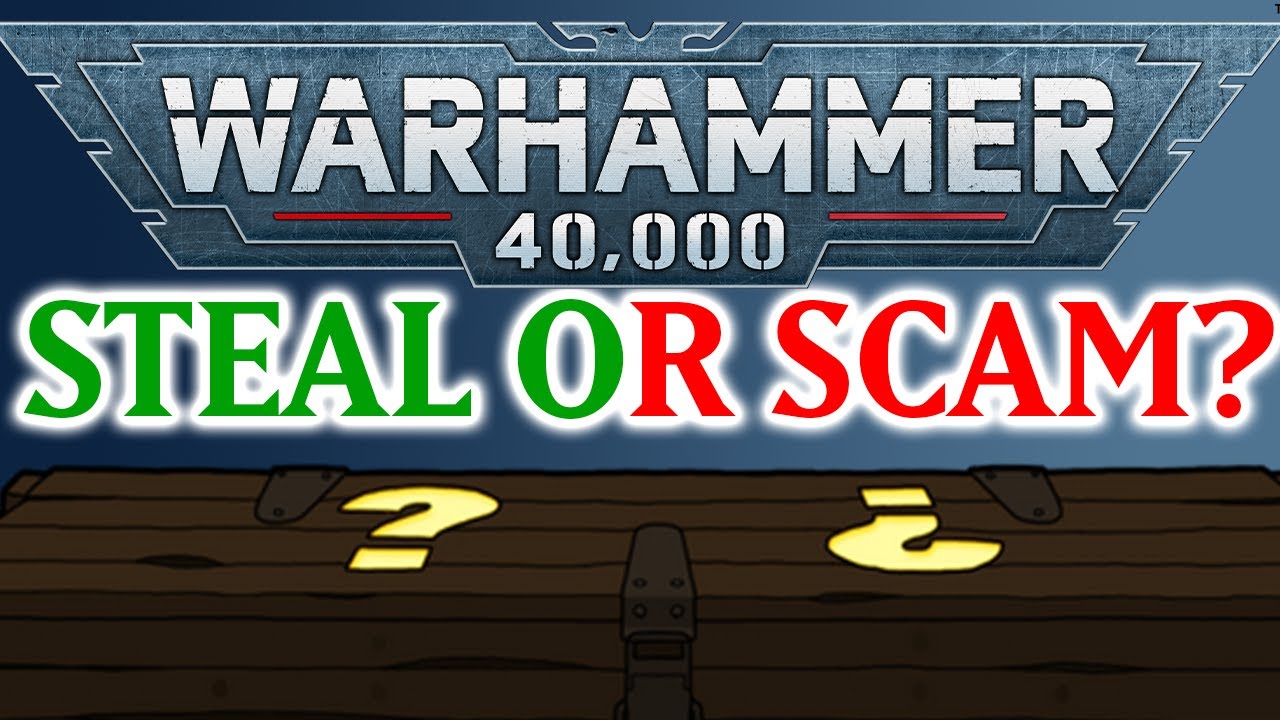 Is This WARHAMMER 40k MYSTERY BOX A scam? or a Steal? (spiky bits, mystery box review, warhammer)