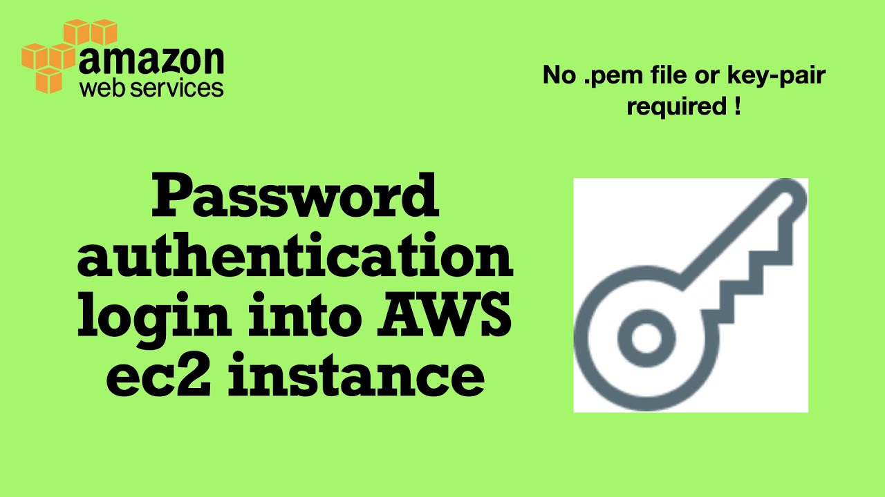 How to login without key-pair in EC2 instance | No .pem file required for login | EC2 instance login