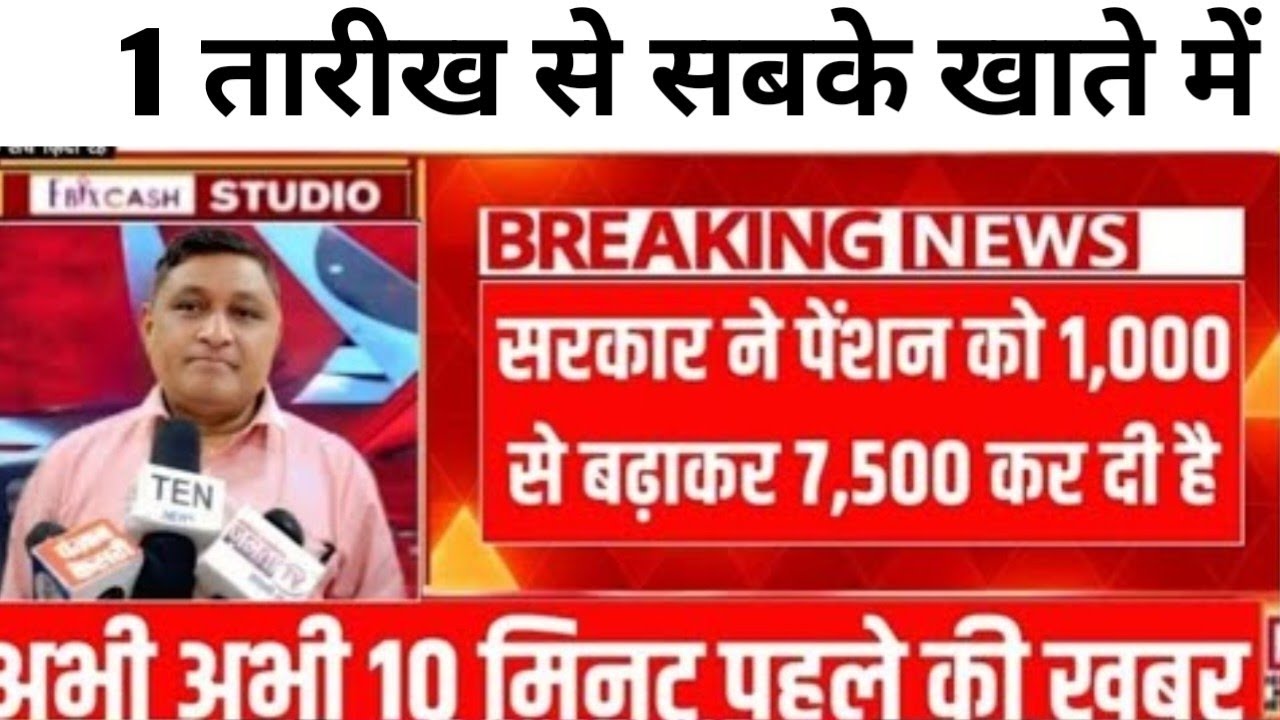 EPS-95 Pension Latest News Today: Minimum Pension ₹7500 + DA, Medical - June 25, 2026 #EPS