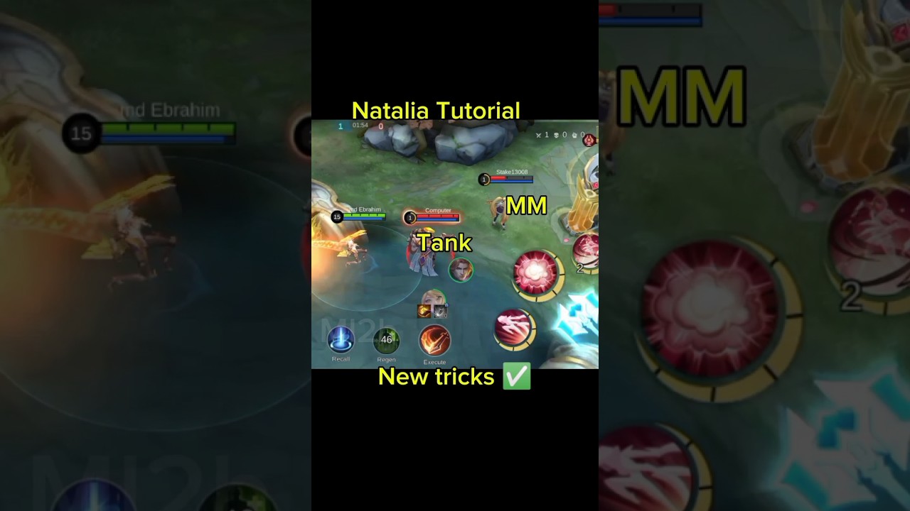 Natalia Tutorial Mobile legends by #ml2b #natalia #mlbb