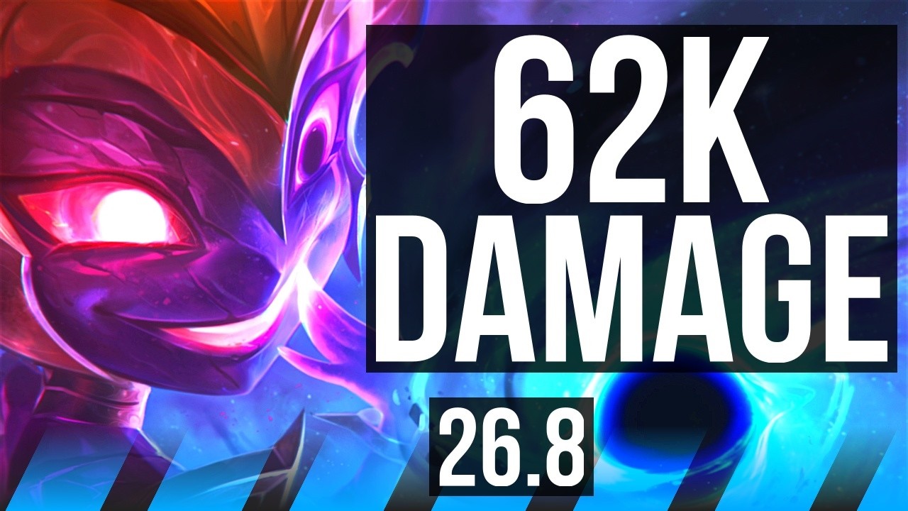 ZOE vs EKKO (MID) | 62K damage, Good KDA: 13/1/11 | EUW Challenger | 26.8