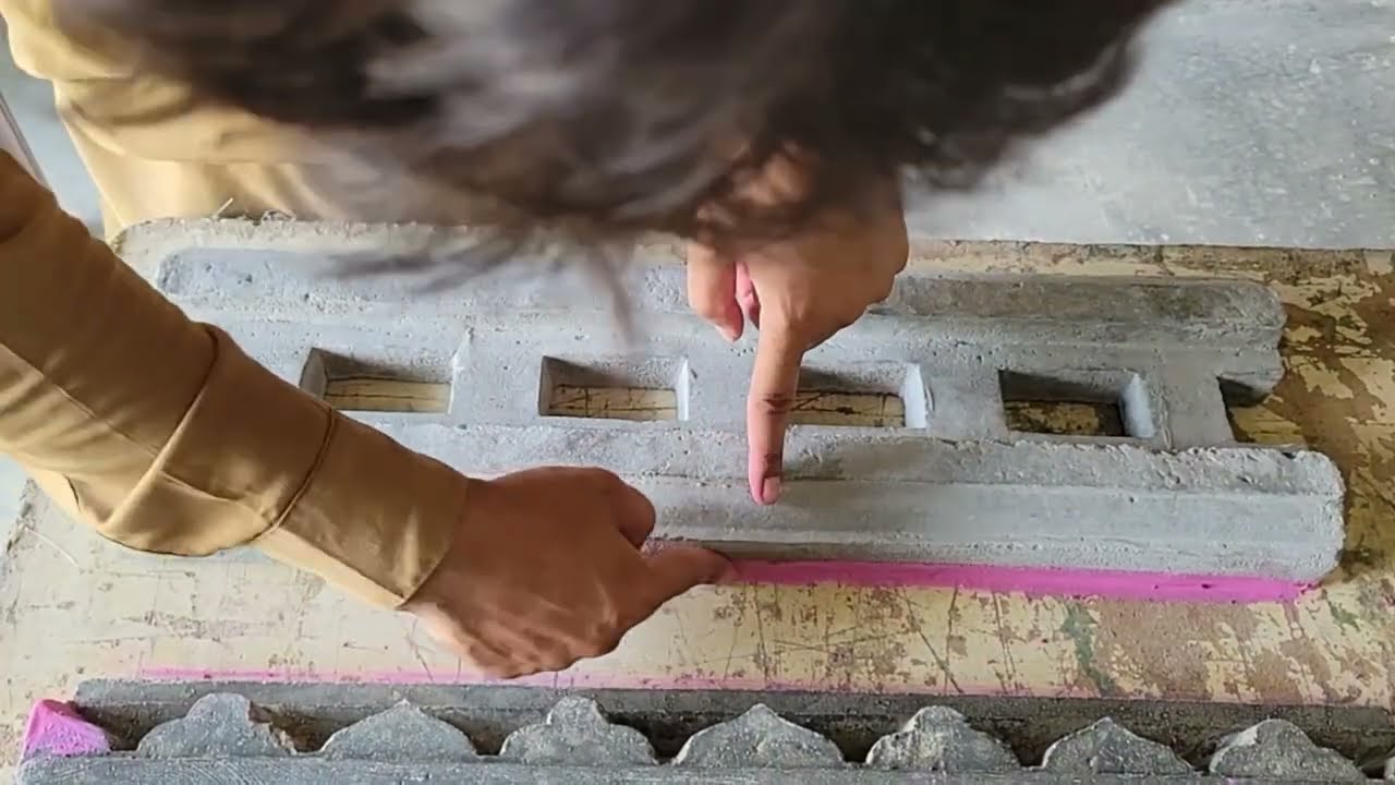 How to make Stylish Cement Products Are Made | making fiber glass mould 