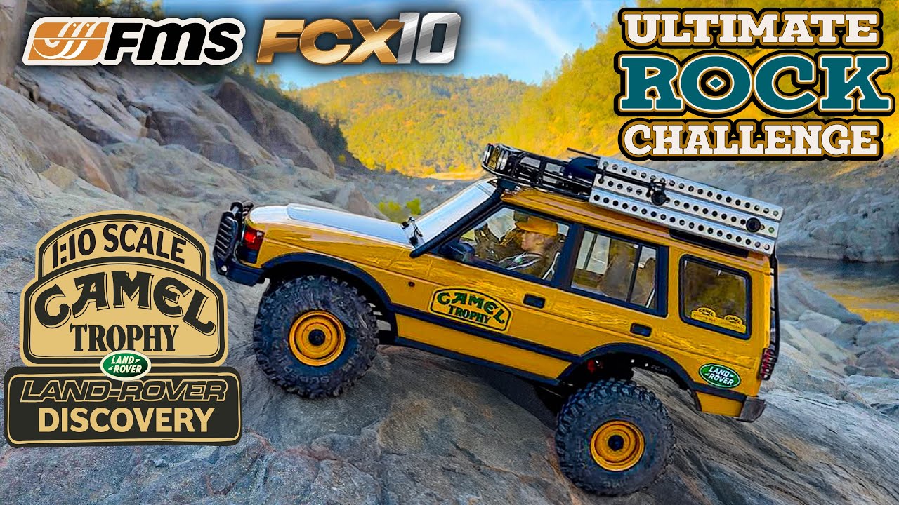 FMS FCX10  Discovery Ultimate Rock Challenge