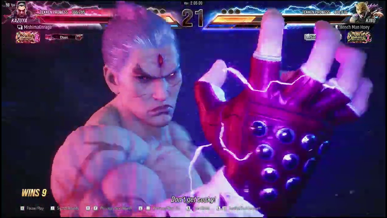 Bizzare Of Madness Vs A Deadly Beast In Quick Matches | TEKKEN 8 #kazuyamishima #tekken8