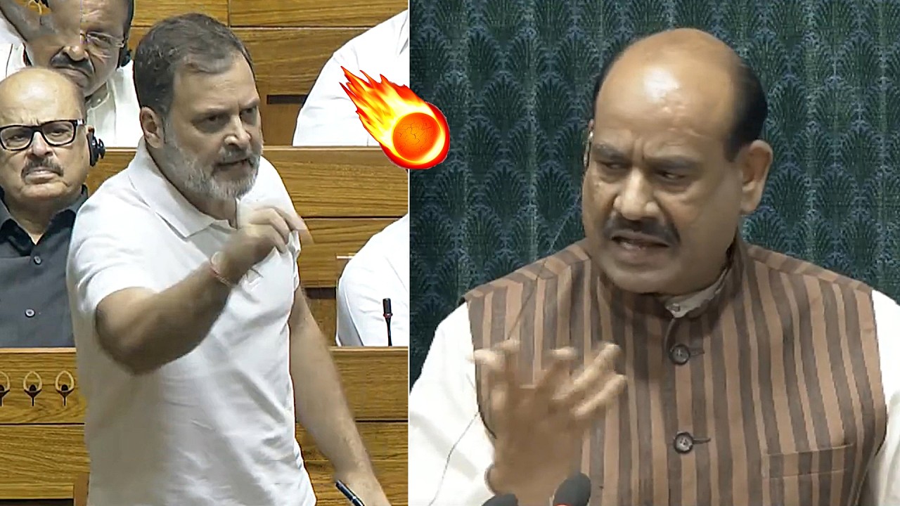 Arguments on Speaker Om Birla vs Rahul Gandhi at Parliament | Congress vs BJP Party | PM Modi