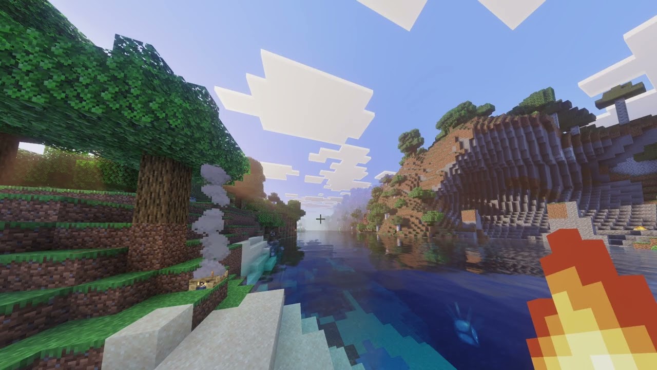 Just close your eyes. (With Minecraft Music Atmosphere)