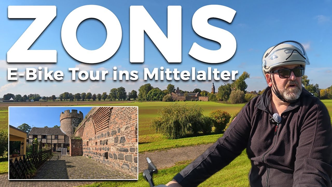🚴‍♂️ E-Bike Tour nach Zons – Entdecke Dormagen & die mittelalterliche Stadt am Rhein in NRW