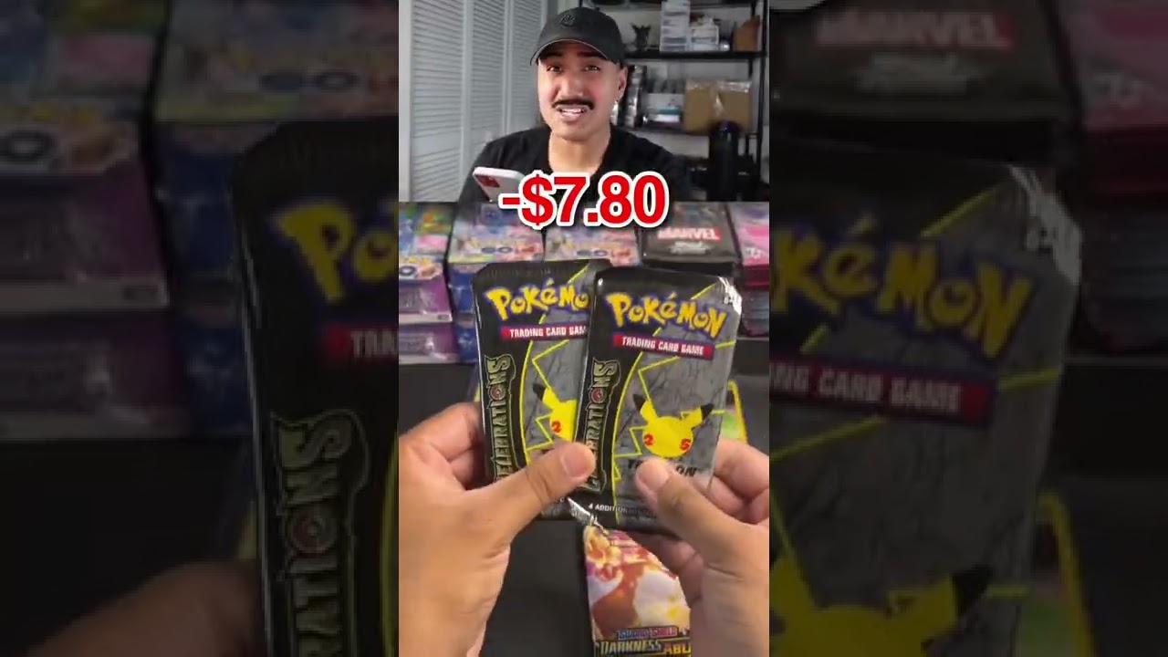 Заработок с редкими картами покемонов 📈 &mdash; мини-коробка Pokemon Celebrations 🔥