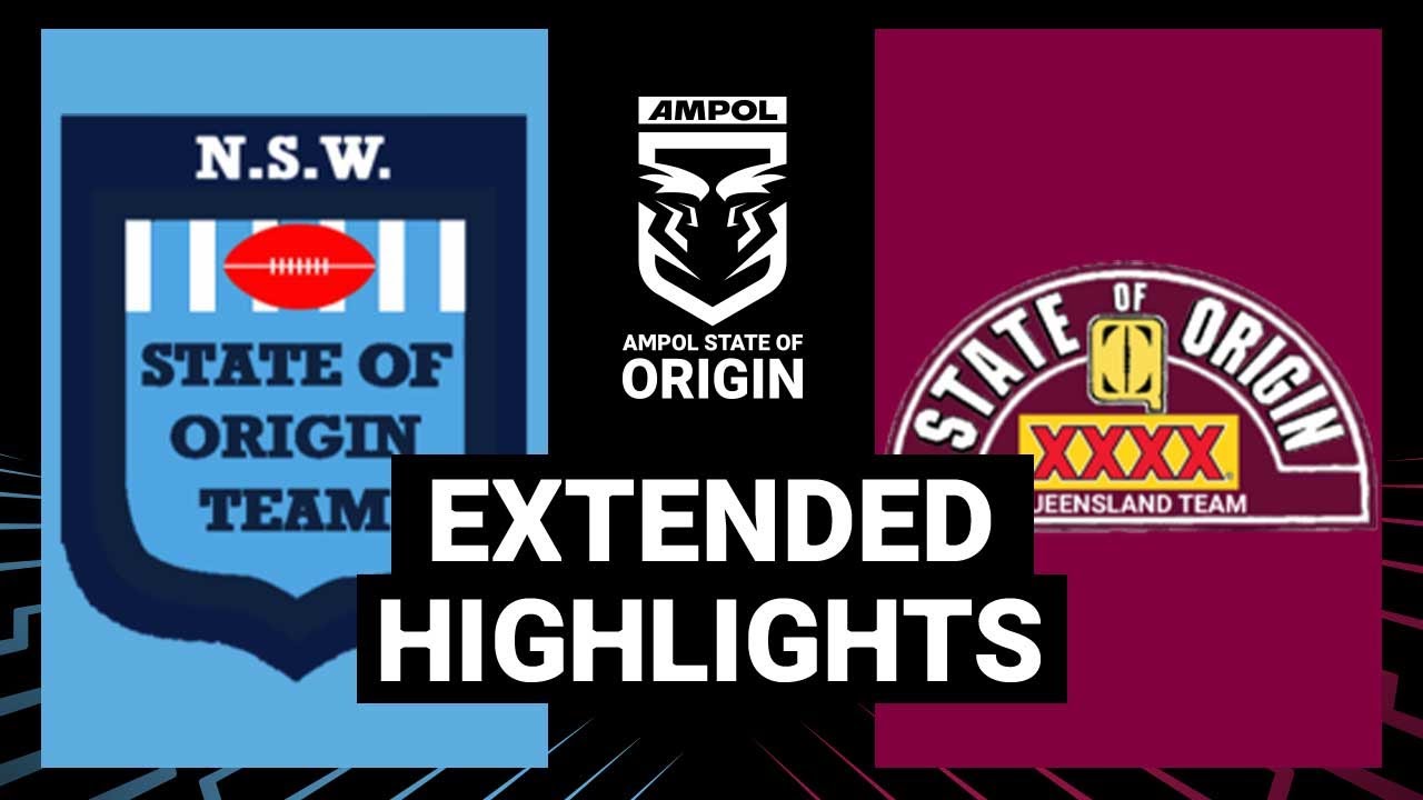 NRL Highlights | State of Origin 1992 | Game 1 | Extended Highlights | NRL