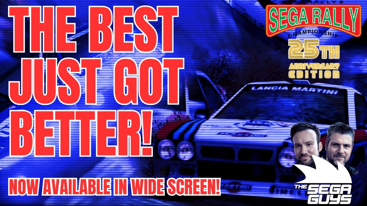 Huge Improvements with Sega Rally 2 25th Anniversary 1.7 - As it was Meant to be seen