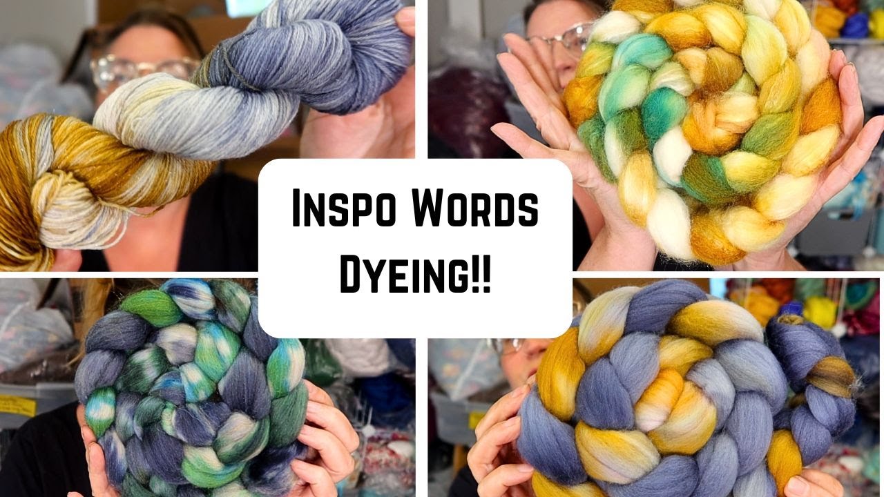 We Dyed Yarn Using Your Words as Colorway Inspiration! Subscriber Challenge!